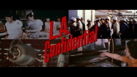 Titelbildschirm vom Film L.A. Confidential