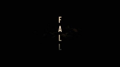 Titelbildschirm vom Film Fall - Fear Reaches New Heights