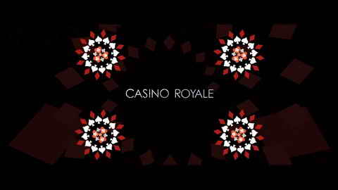 Titelbildschirm vom Film James Bond - Casino Royale