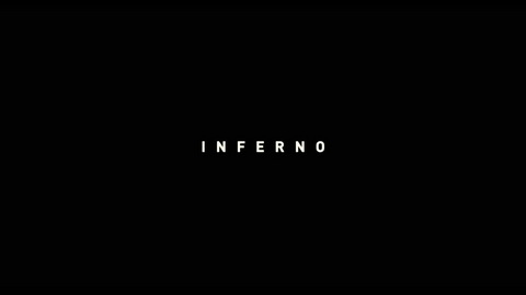 Titelbildschirm vom Film Inferno