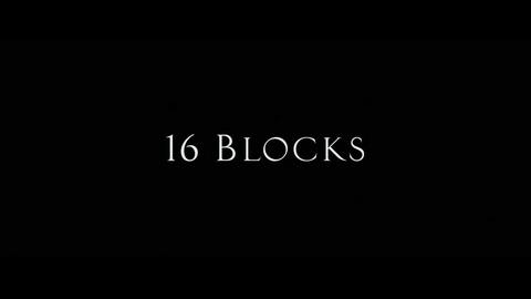 Titelbildschirm vom Film 16 Blocks