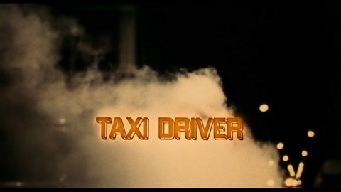 Titelbildschirm vom Film Taxi Driver