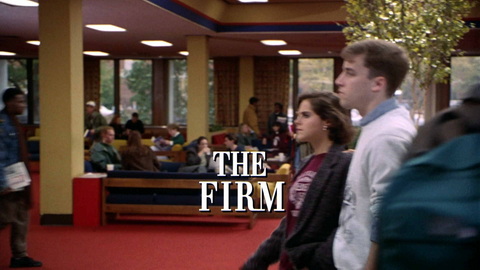 Titelbildschirm vom Film Firma, Die