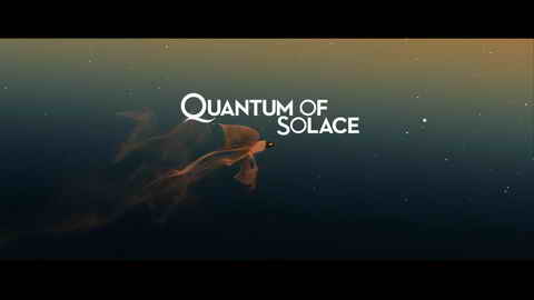 Titelbildschirm vom Film James Bond - Ein Quantum Trost