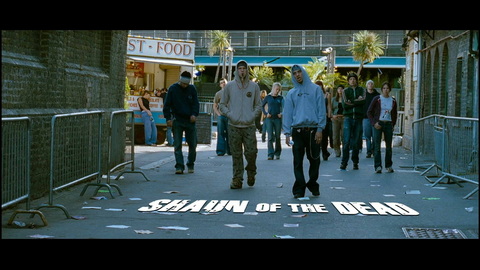Titelbildschirm vom Film Shaun of the Dead