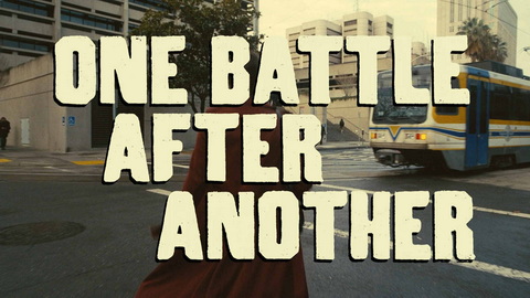 Titelbildschirm vom Film One Battle After Another