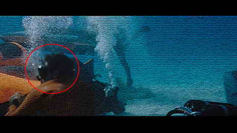Fehlerbild [21] zum Film 'James Bond - Feuerball'