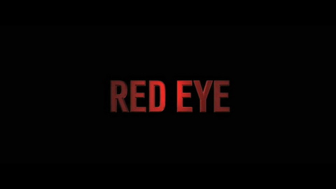 Titelbildschirm vom Film Red Eye