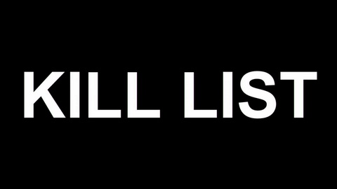 Titelbildschirm vom Film Kill List