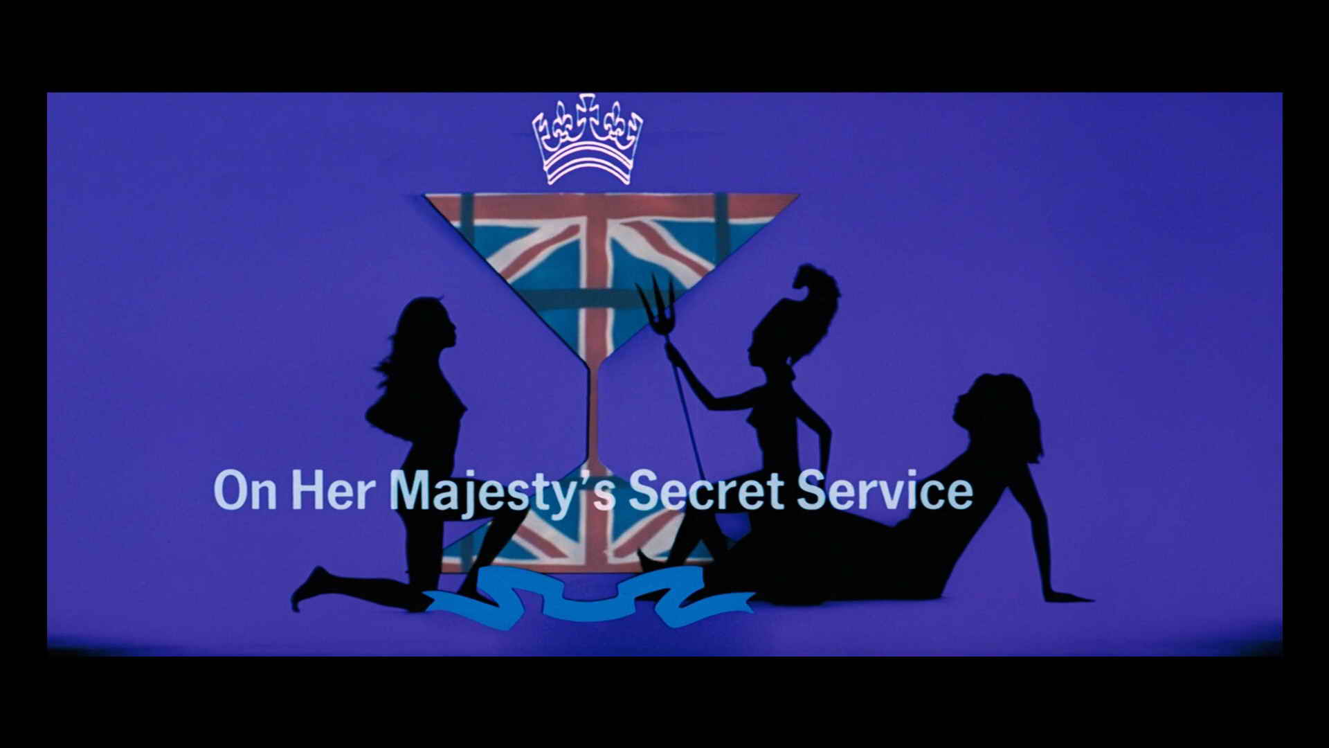 Titelbildschirm vom Film James Bond - Im Geheimdienst ihrer Majestät