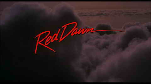 Titelbildschirm vom Film Rote Flut, Die