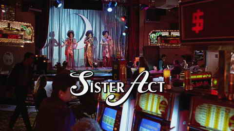 Titelbildschirm vom Film Sister Act - Eine himmlische Karriere